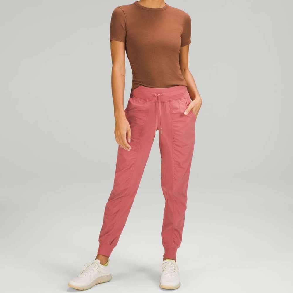 Lululemon Dance Studio Mid-Rise Jogger Brier Rose - Size 4